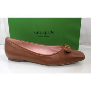 Kate Spade New York Bowdie Ballet Flat Shoes Pointed Square Toe Size 9